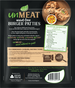 UnMeat Burger Patties BOP copy